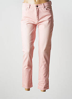 Pantalon slim taille normale taille normale rose COTTON BROTHERS femme