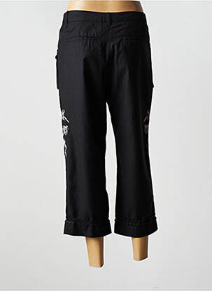 Pantacourt coupe droite taille normale noir ALL BEAUTIFUL femme