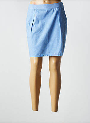 Jupe courte poches bleu LOLA ESPELETA femme