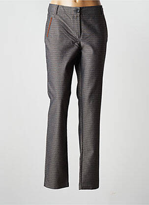 Pantalon droit gris FELINO pour femme