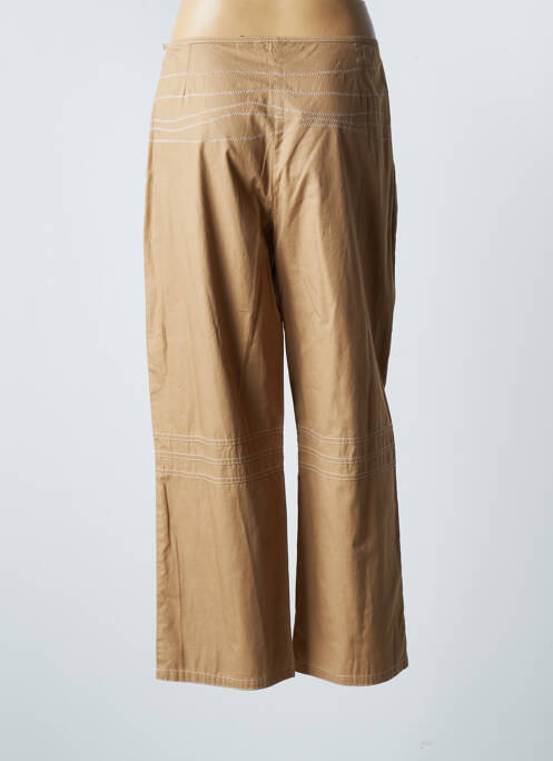 Pantalon 7/8 marron ENJOY pour femme