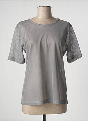 Top manches courtes manches courtes gris ENJOY femme