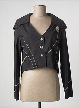 Veste casual coupe cintrée noir ENJOY femme