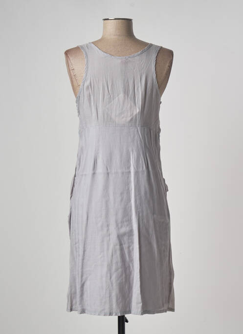 Robe mi-longue gris ENJOY pour femme
