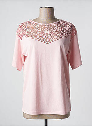 T-shirt rose COPENHAGEN pour femme