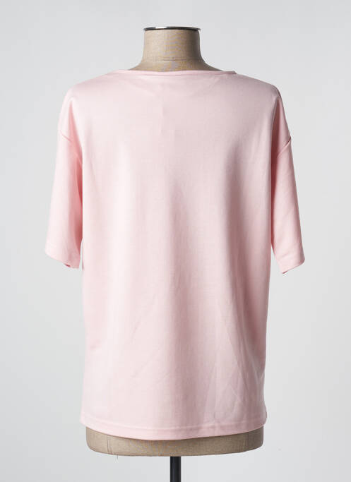 T-shirt coupe droite manches courtes rose COPENHAGEN femme