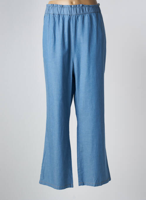 Pantalon droit bleu DIANE LAURY pour femme