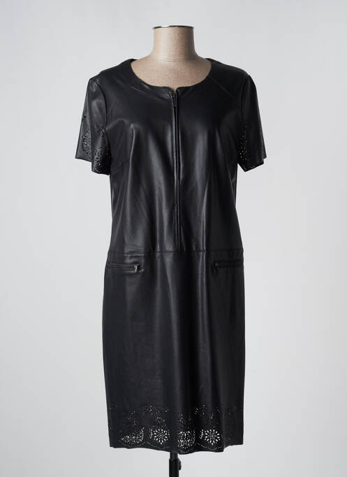 Robe mi-longue noir FRED SABATIER pour femme