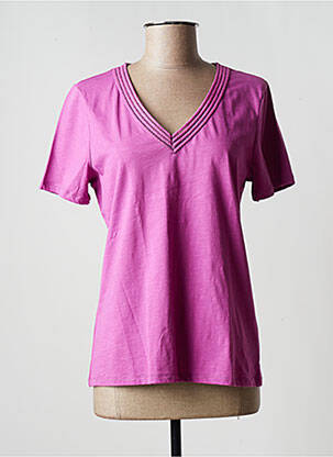T-shirt rose GEISHA pour femme