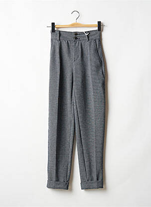 Pantalon droit stretch taille haute bleu STREET ONE femme