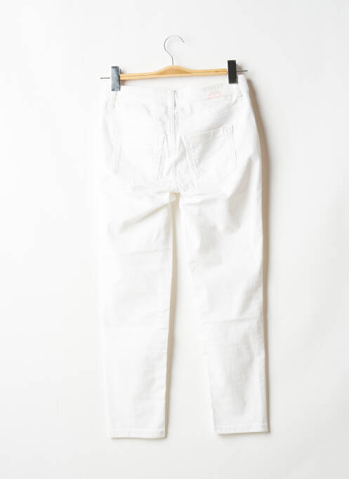 Jeans coupe slim blanc STREET ONE pour femme