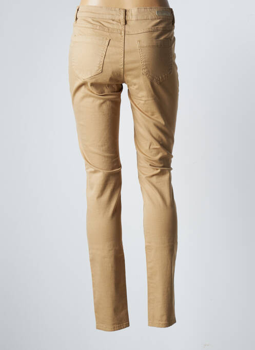 Pantalon slim beige GEISHA pour femme