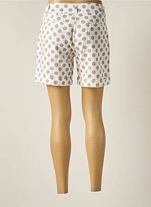Short taille à pinces taille haute blanc IMPAQT femme