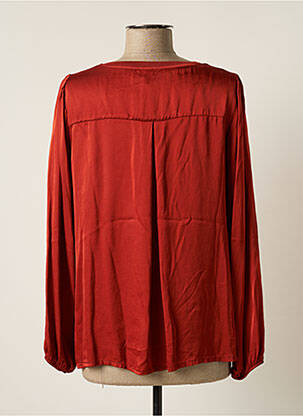 Blouse manches longues manches longues orange PAKO LITTO femme
