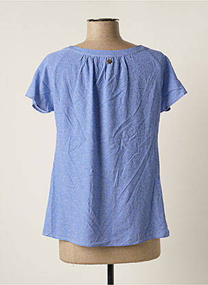Blouse manches courtes manches courtes bleu LE PETIT BAIGNEUR femme