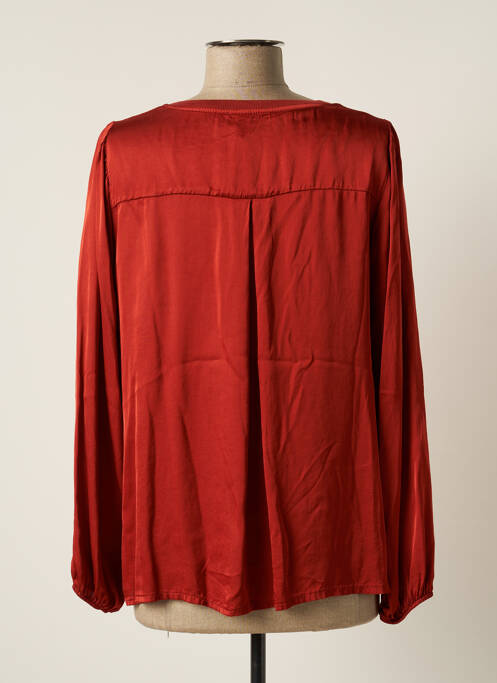 Blouse manches longues manches longues orange PAKO LITTO femme