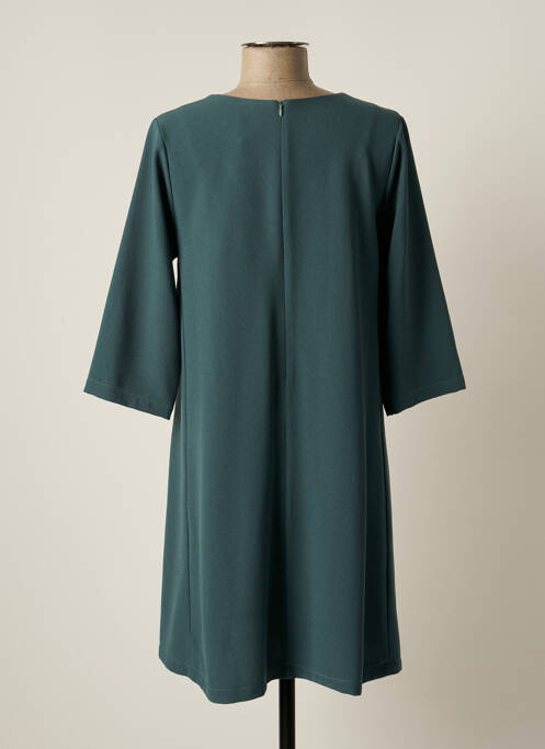 Robe courte vert PAKO LITTO pour femme