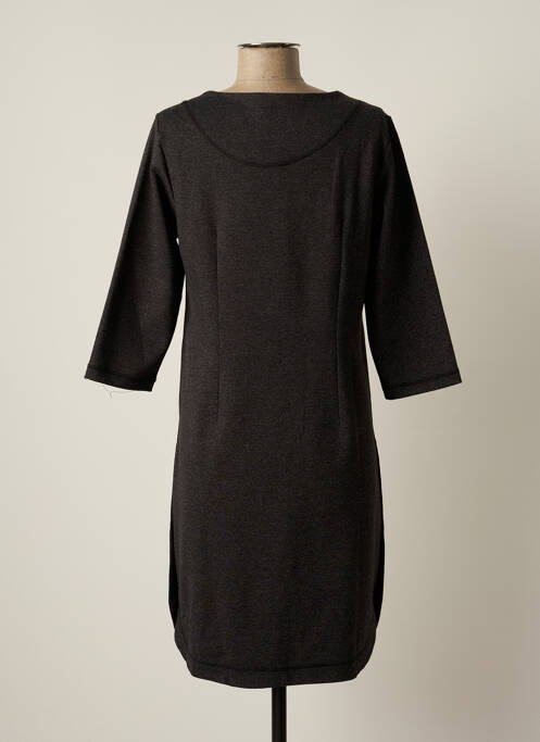 Robe mi-longue noir BRANDTEX femme