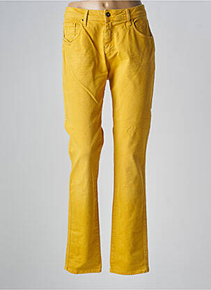 Jeans coupe slim slim taille normale jaune LE PETIT BAIGNEUR femme