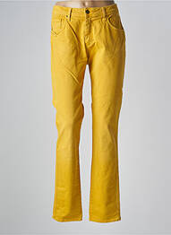 Jeans coupe slim slim taille normale jaune LE PETIT BAIGNEUR femme