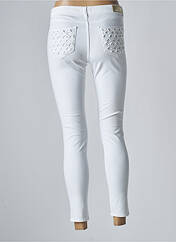 Pantalon 7/8 blanc CARLA KOPS pour femme seconde vue