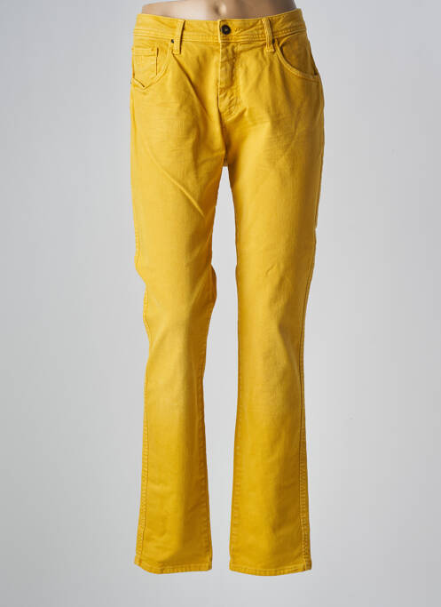 Jeans coupe slim slim taille normale jaune LE PETIT BAIGNEUR femme