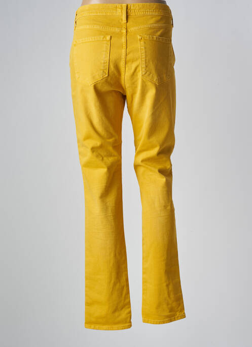 Jeans coupe slim jaune LE PETIT BAIGNEUR pour femme