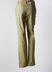 Pantalon droit vert LUCCHINI pour femme seconde vue