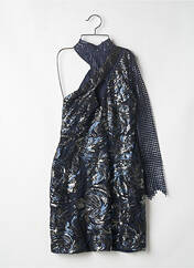 Robe mi-longue bleu BOOHOO pour femme seconde vue