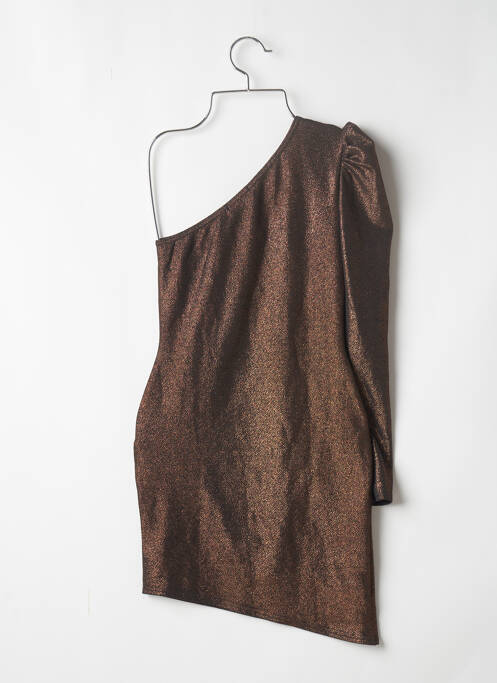 Robe mi-longue marron PRETTY LITTLE THING pour femme