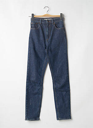 Jeans coupe slim slim taille normale bleu ASOS femme