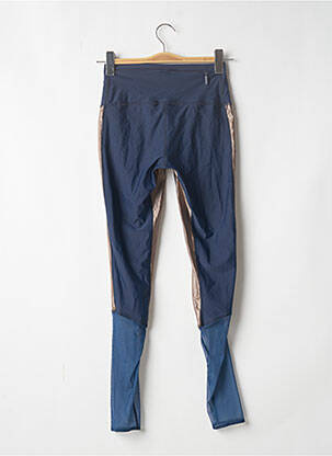 Legging broderie galons latéraux taille normale bleu LYEVA femme