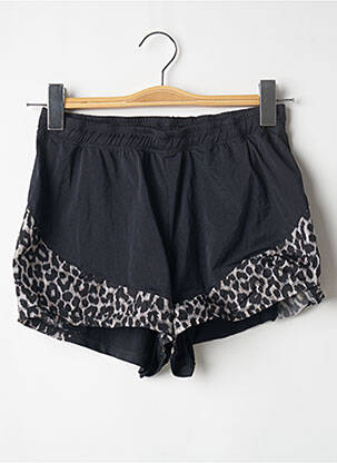 Pyjashort taille élastique noir NOO femme