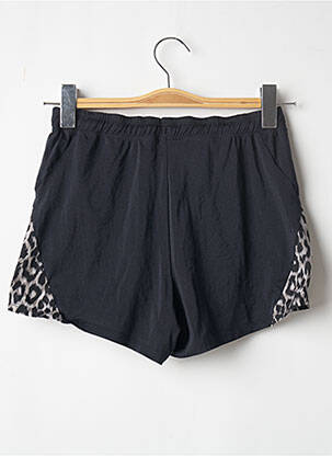Pyjashort taille élastique noir NOO femme