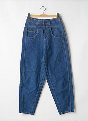 Jeans coupe large bleu AMERICAN VINTAGE pour femme