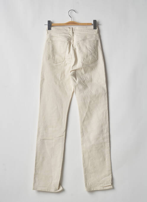 Pantalon droit taille normale taille normale beige & OTHER STORIES femme
