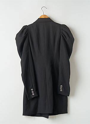 Robe courte manches longues manches longues noir LOAVIES femme