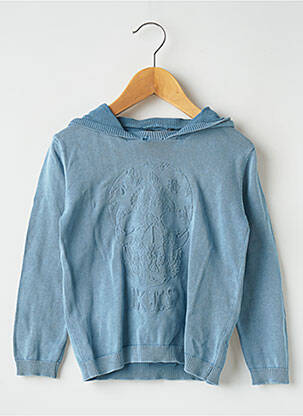 Sweat-shirt à capuche bleu IKKS pour garçon