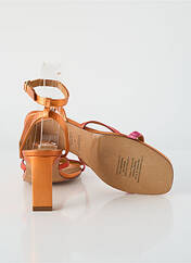 Sandales/Nu pieds orange BOBBIES pour femme seconde vue