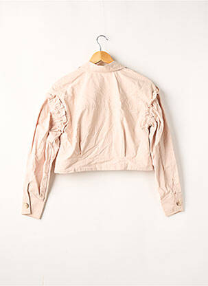 Veste casual col tailleur rose L'ACADEMIE femme