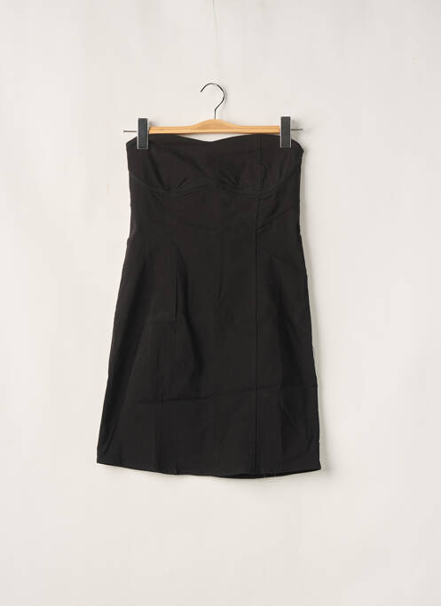 Robe courte sans manche sans manche noir JENNYFER femme