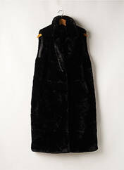 Manteau long noir MAISON R & C pour femme seconde vue