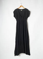 Robe longue noir BAHAAR pour femme seconde vue