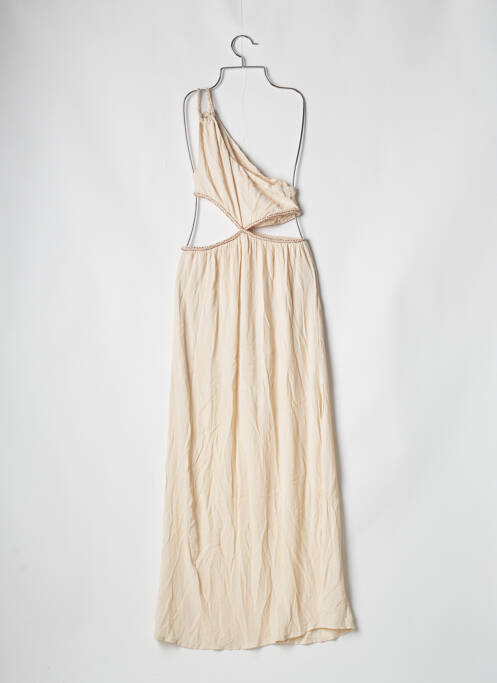 Robe longue beige BAHAAR pour femme
