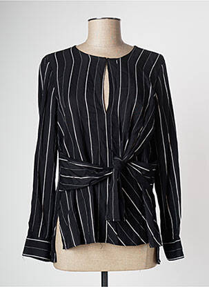 Blouse noir MANGO femme