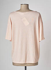 T-shirt rose MANGO pour femme seconde vue