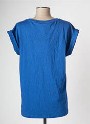 T-shirt bleu R.EV 1703 BY REMCO EVENPOEL  pour femme seconde vue