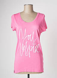 T-shirt rose BLEND SHE femme