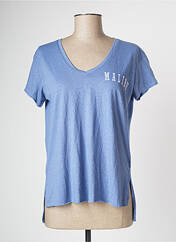T-shirt bleu BLEND SHE pour femme seconde vue