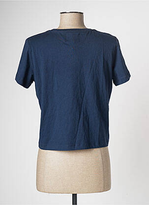 T-shirt bleu CEMI femme